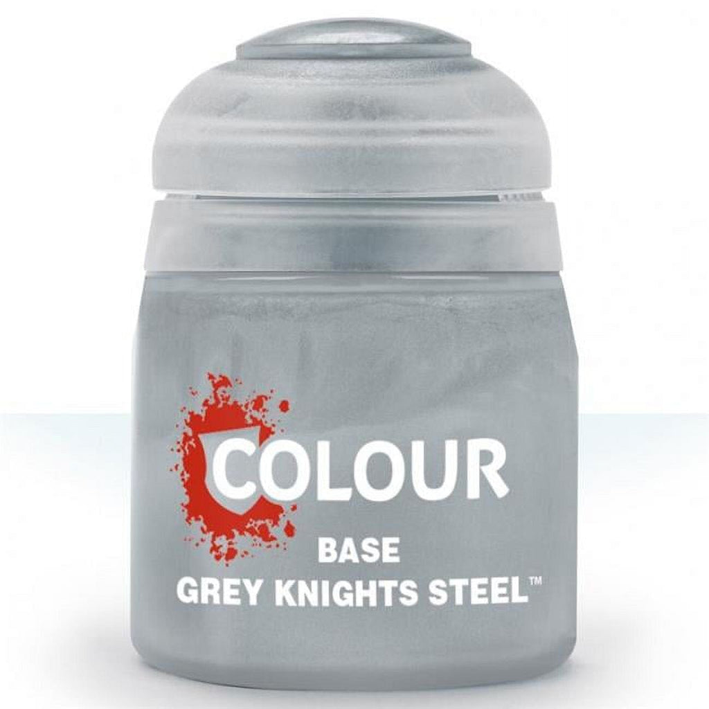 Citadel Base Paint: Grey Knight Steel (12ml) - Undiscovered Realm