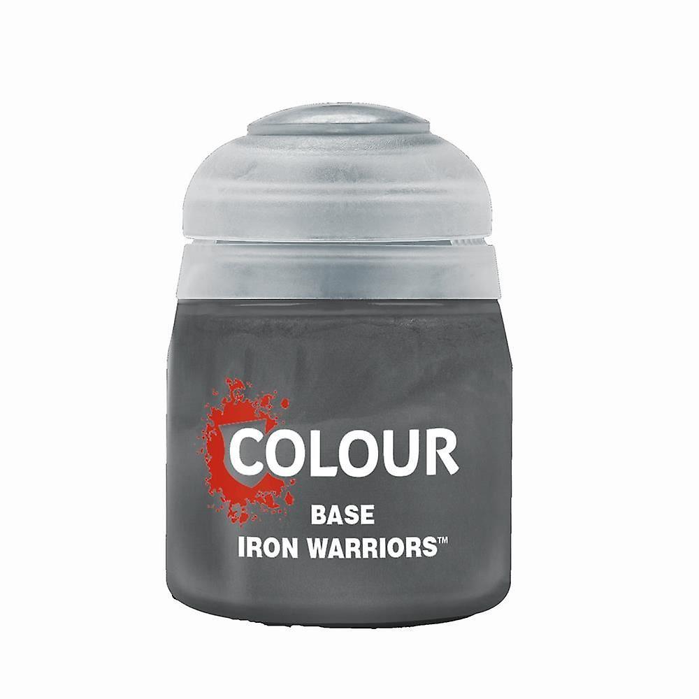Citadel Base Paint: Iron Warriors (12ml) - Undiscovered Realm