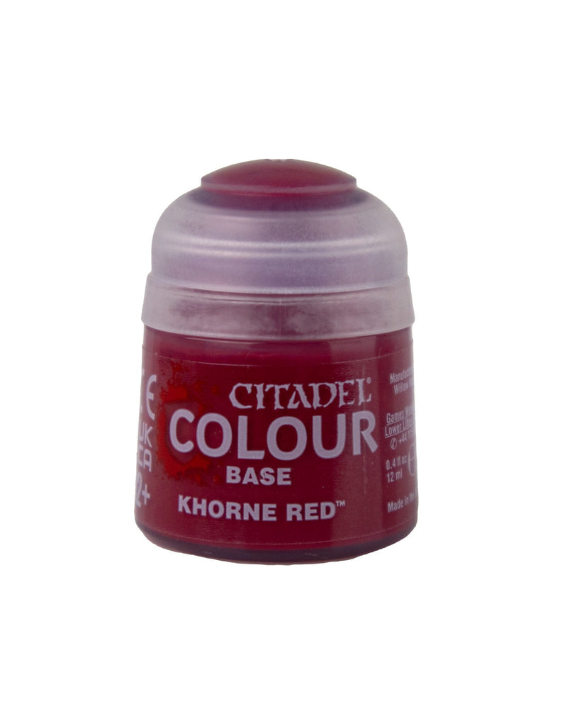 Citadel Base Paint: Khorne Red (12ml)