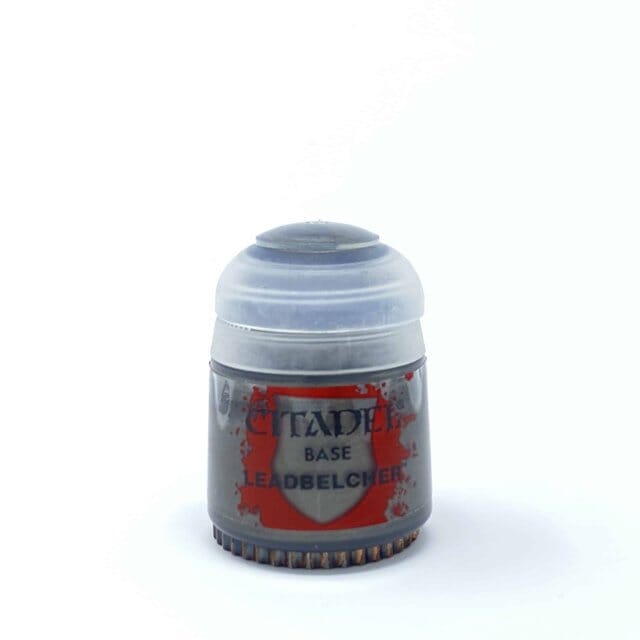 Citadel Base Paint: Leadbelcher (12ml) Games Workshop 