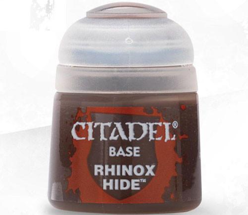 Citadel Base Paint: Rhinox Hide (12ml) - Undiscovered Realm
