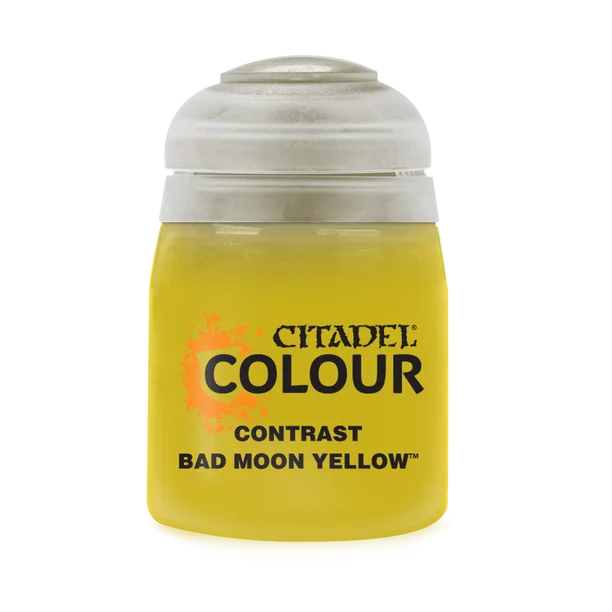 Citadel Contrast Paint: Bad Moon Yellow (18ml) Games Workshop 