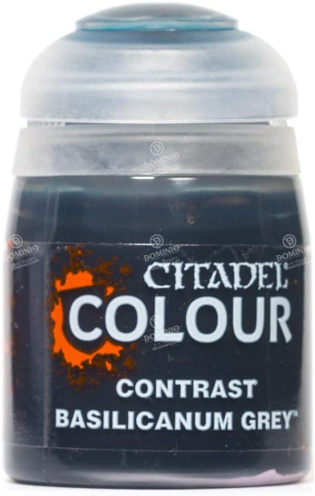 Citadel Contrast Paint: Basilicanum Grey (18ml) - Undiscovered Realm