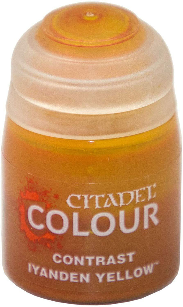 Citadel Contrast Paint: Iyanden Yellow (18ml) - Undiscovered Realm