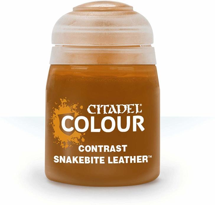 Citadel Contrast Paint: Snakebite Leather (18ml) - Undiscovered Realm