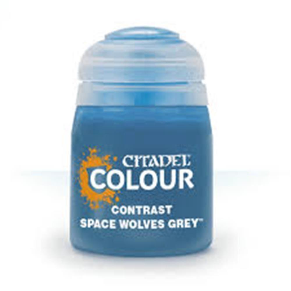 Citadel Contrast Paint: Space Wolves Grey (18ml) - Undiscovered Realm