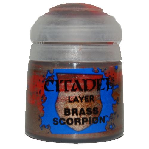 Citadel Layer Paint: Brass Scorpion (12ml) - Undiscovered Realm
