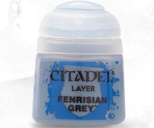 Citadel Layer Paint: Fenrisian Grey (12ml) - Undiscovered Realm