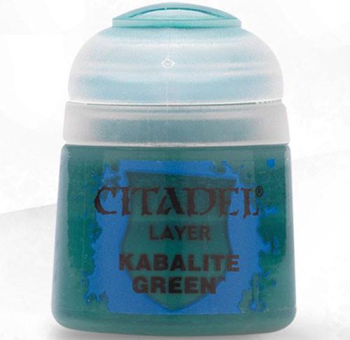 Citadel Layer Paint: Kabalite Green (12ml) - Undiscovered Realm