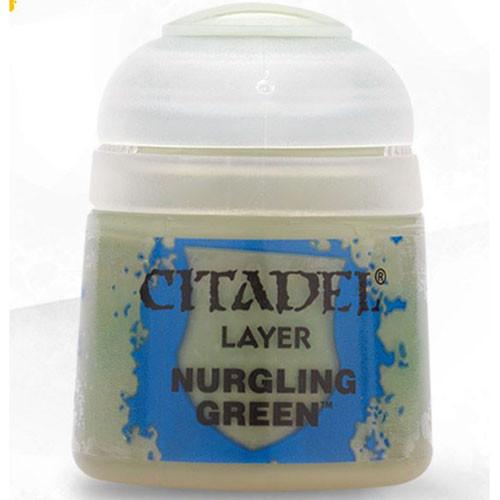 Citadel Layer Paint: Nurgling Green (12ml) - Undiscovered Realm