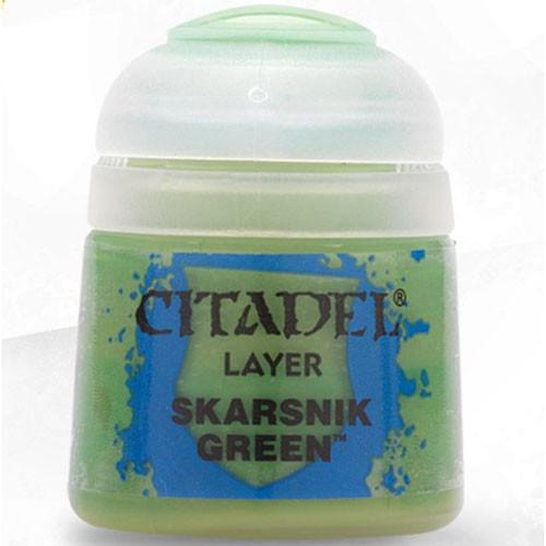 Citadel Layer Paint: Skarsnik Green (12ml) - Undiscovered Realm