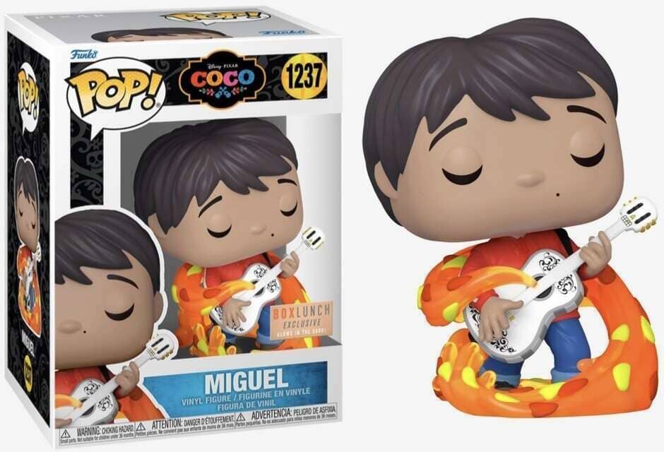 Coco Miguel with Guitar Glow Exclusive Funko Pop! #1237 - Undiscovered Realm