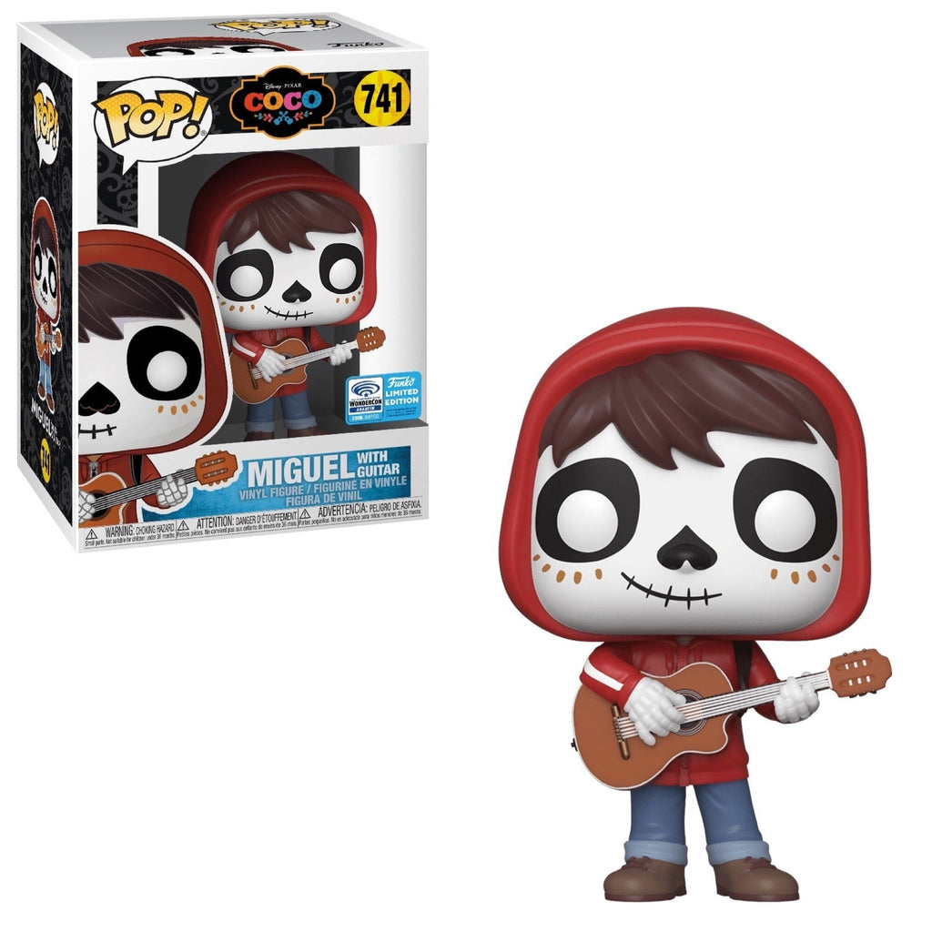 Coco Miguel with Guitar WonderCon (Official Sticker) Exclusive Funko Pop! #741 - Undiscovered Realm