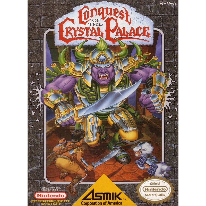 Conquest of the Crystal Palace for the Nintendo Entertainment System (NES) Game (Complete in Box) - Undiscovered Realm