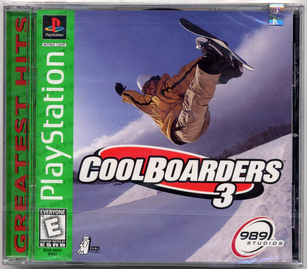 Coolboarders 3 (Greatest Hits) for the Sony Playstation (PS1) - Undiscovered Realm