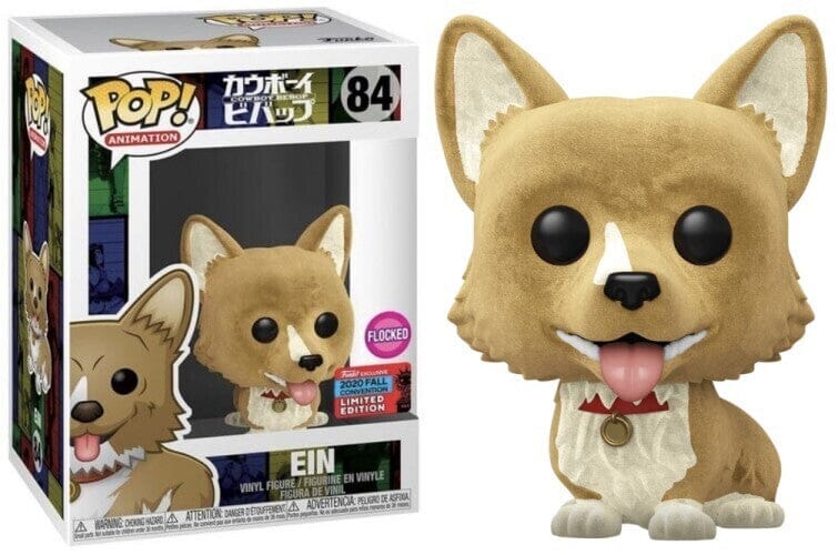 Cowboy Bebop Ein Flocked Fall Convention Exclusive Funko Pop! #84 - Undiscovered Realm