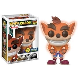 Crash Bandicoot Glow Best Buy Exclusive Funko Pop! #273 - Undiscovered Realm