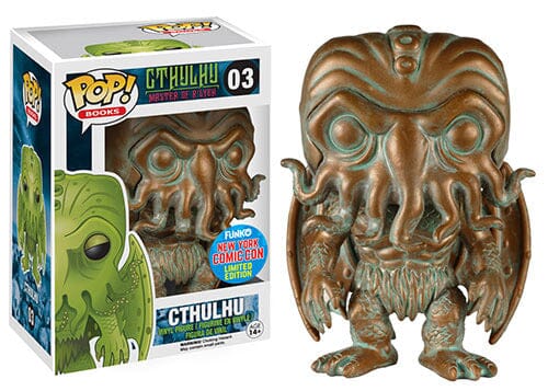 Cthulhu Master of R'Lyeh (Patina) NYCC Exclusive Funko Pop! #03 - Undiscovered Realm