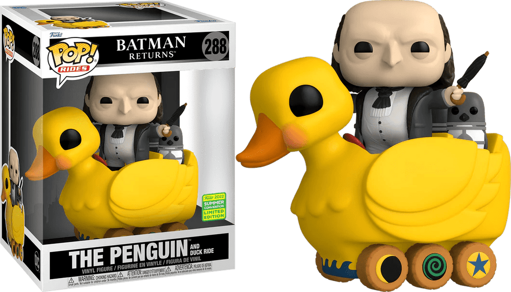 DC Batman Returns The Penguin And Duck Ride Summer Convention Exclusive Funko Pop! #288 - Undiscovered Realm