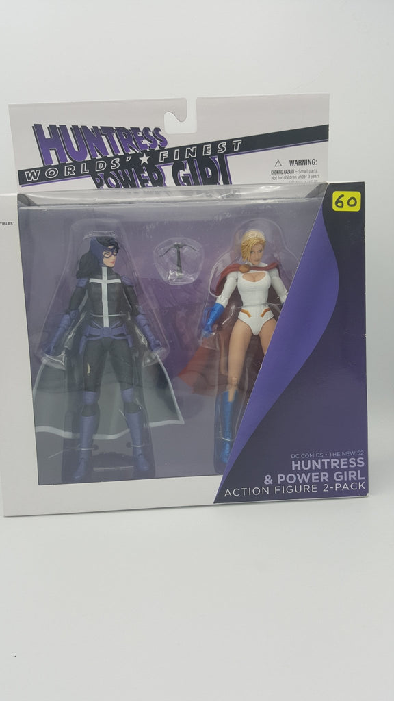 DC Comics Collectibles The New 52 Worlds' Finest Huntress and Power Girl Action Figure 2-pack - Undiscovered Realm