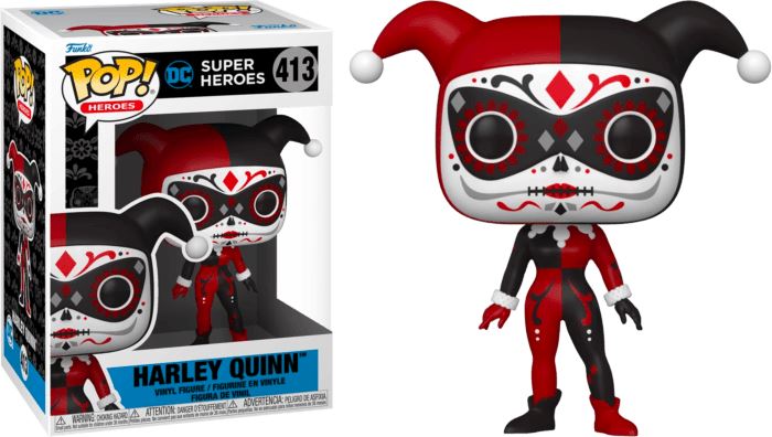 DC Harley Quinn Dia De Los (Day of the Dead) Funko Pop! #413 - Undiscovered Realm