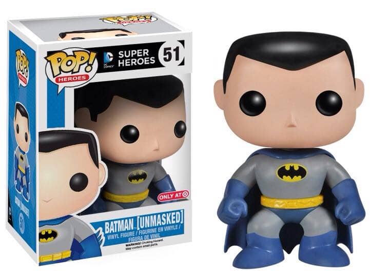 DC Super Heroes Batman (Unmasked) Exclusive Funko Pop! #51 - Undiscovered Realm