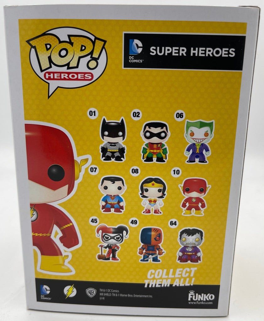 DC Super Heroes The Flash (Metallic) Chase Funko Pop! #10 (Shelf Wear) - Undiscovered Realm