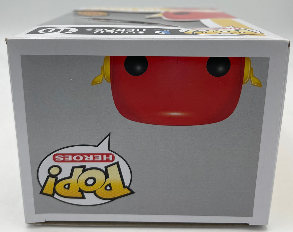 DC Super Heroes The Flash (Metallic) Chase Funko Pop! #10 (Shelf Wear) - Undiscovered Realm