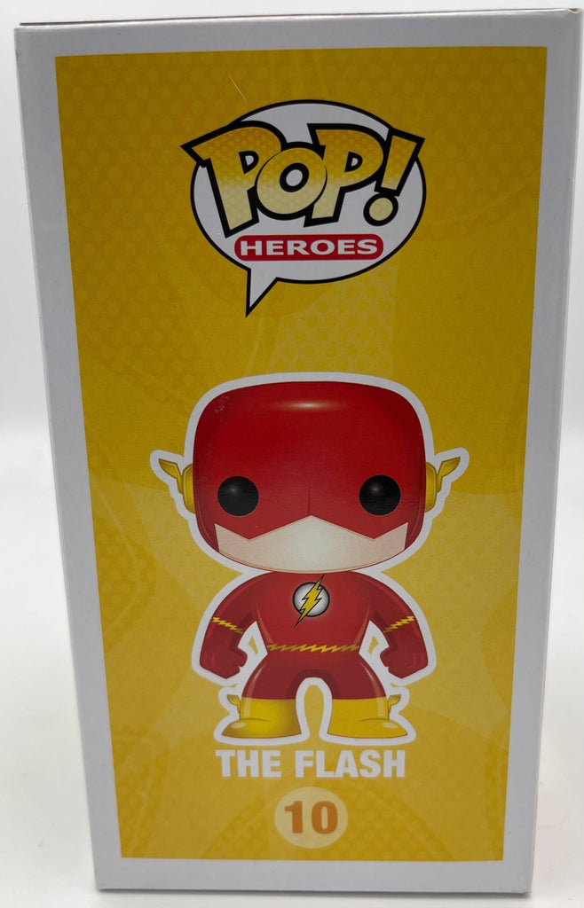 DC Super Heroes The Flash (Metallic) Chase Funko Pop! #10 (Shelf Wear) - Undiscovered Realm