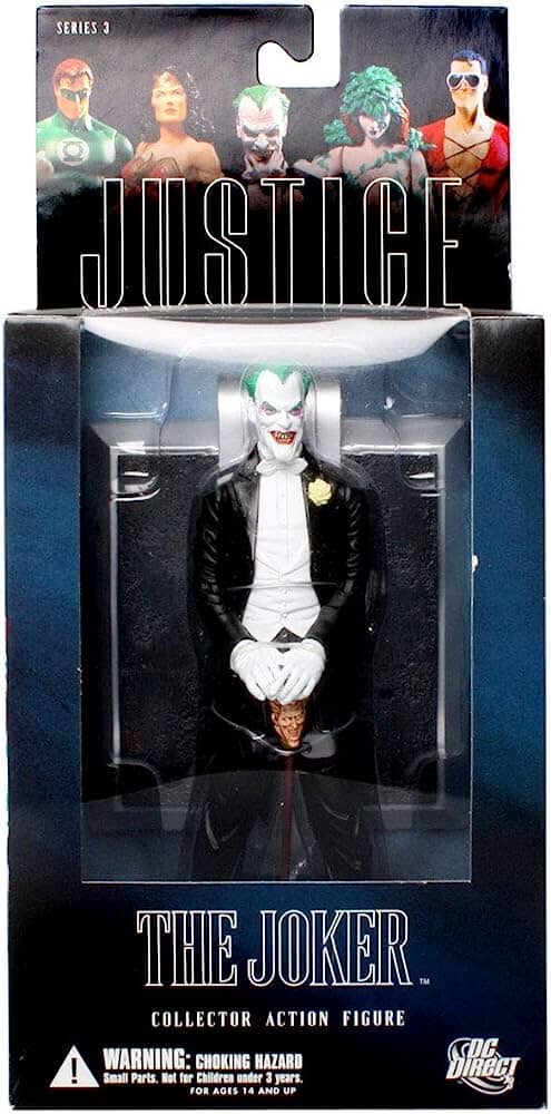 DC The Joker 2006 DC Direct Justice Series 3 Collector Action Figure - Undiscovered Realm