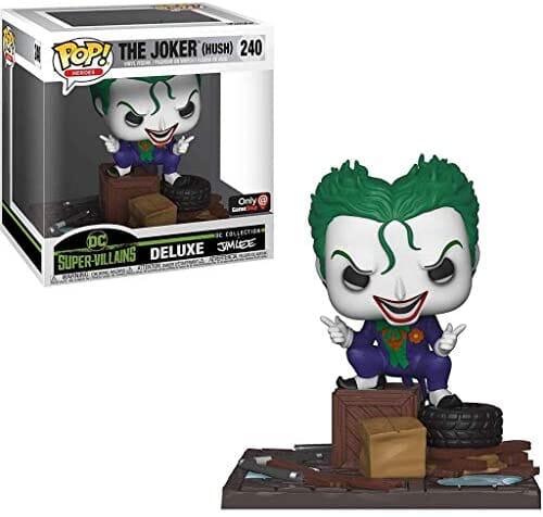 DC The Joker (Hush) Jim Lee Deluxe Exclusive Funko Pop! #240