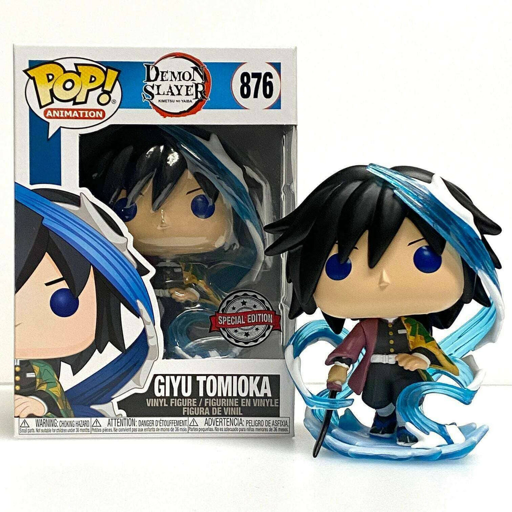 Demon Slayer Giyu Tomioka Exclusive Funko Pop! #876 (Special Edition Sticker) - Undiscovered Realm