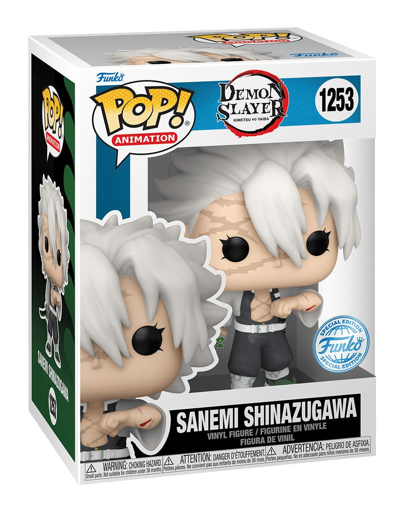 Demon Slayer Sanemi Shinazugawa Exclusive Funko Pop! #1253 (Special Edition Sticker) - Undiscovered Realm