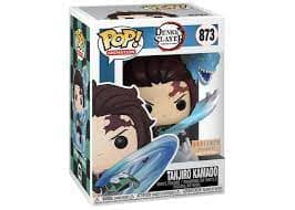 Demon Slayer Tanjiro Kamado (Constant Flux) (Glow) Exclusive Funko Pop! (Boxlunch Sticker) #873 - Undiscovered Realm