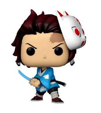 Demon Slayer Tanjiro Kamado (with Mask) Exclusive Funko Pop! (Special Edition Sticker) - Undiscovered Realm