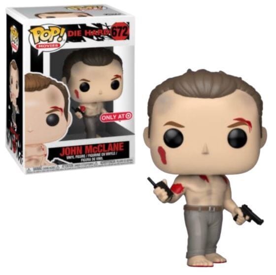 Die Hard John McClane (Shirtless) Exclusive Funko Pop! #672 - Undiscovered Realm