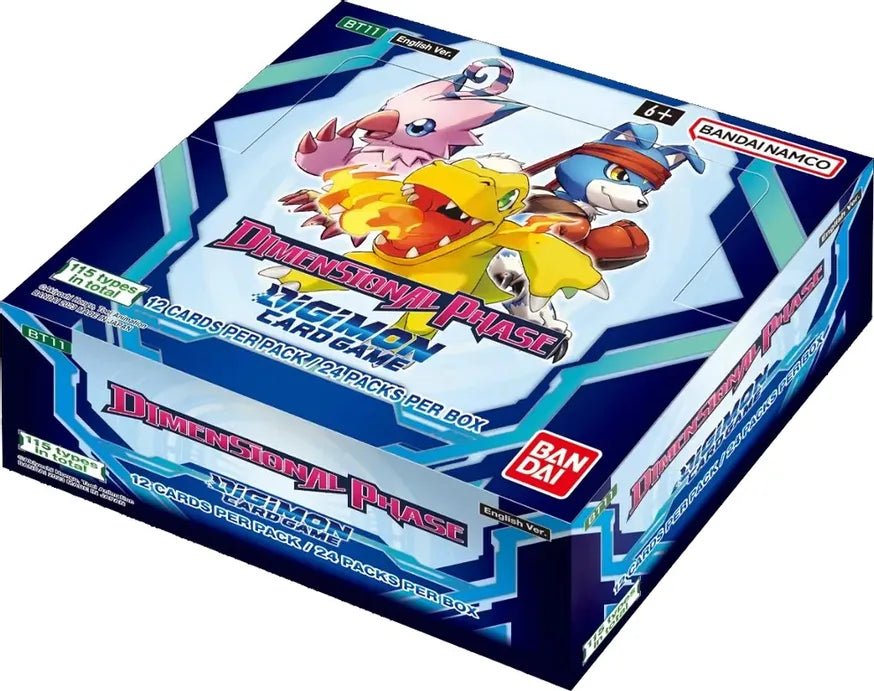 Digimon TCG Card Game Dimensional Phase Booster Box - Undiscovered Realm