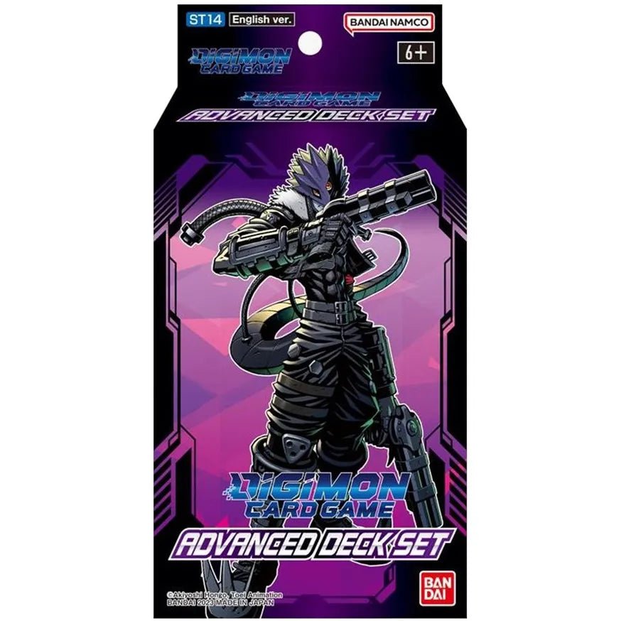 digimon beelzemon card Digimon Trading Card Game Beelzemon Mega Advanced Starter Deck ST-14 [65  Cards]