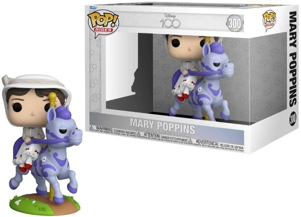 Disney 100th Anniversary Marry Poppins on Carousel Horse Funko Pop! Rides #300 - Undiscovered Realm