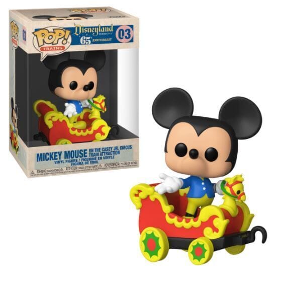 Disney 65th Mickey Mouse on the Casey Jr. Circus Train Attraction Funko Pop! Trains #03 - Undiscovered Realm