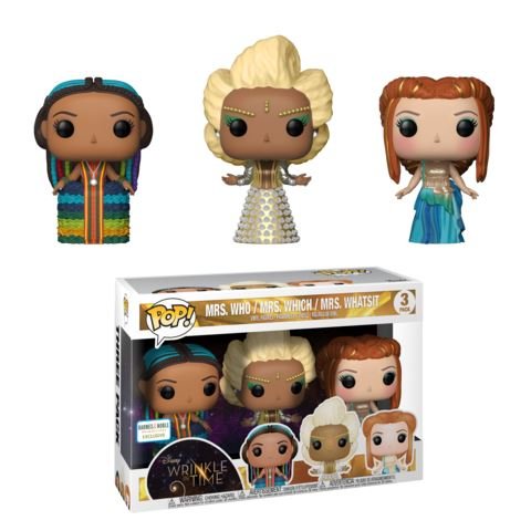 Disney A Wrinkle in Time Mrs. Who Mrs. Which Mrs. Whatsit Exclusive Funko Pop! 3 Pack - Undiscovered Realm