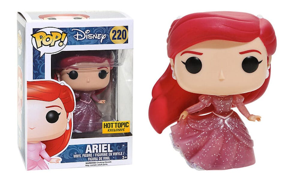Disney Ariel (Dancing) (Translucent) Exclusive Funko Pop! #220 - Undiscovered Realm