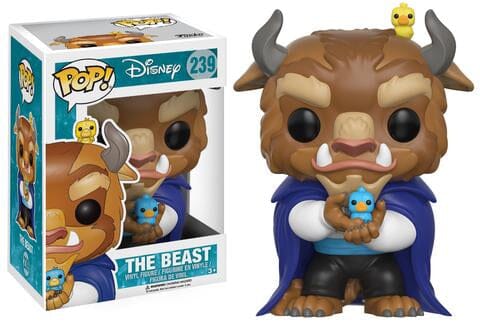 Disney Beauty and the Beast Beast with Birds Funko Pop! 239 - Undiscovered Realm