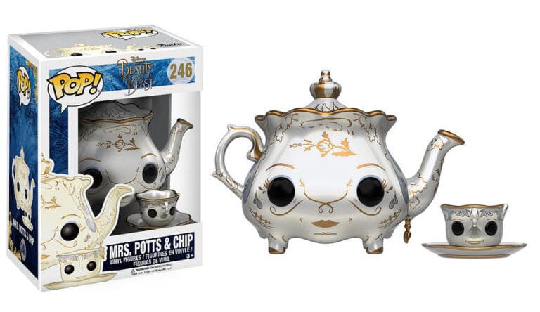 Disney Beauty and the Beast Mrs. Potts & Chip Funko Pop! #246 - Undiscovered Realm
