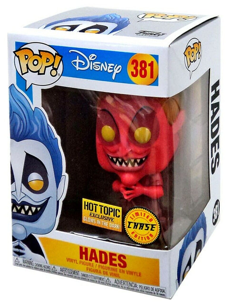 Disney Hercules Hades Glow Chase Exclusive Funko Pop! #381 - Undiscovered Realm