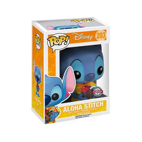 Disney Lilo & Stitch Aloha Stitch Exclusive Funko Pop! #203 (Special Edition Sticker) - Undiscovered Realm