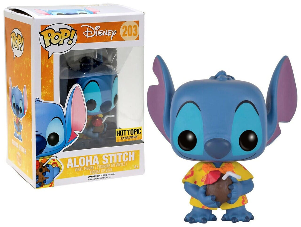 Disney Lilo & Stitch Aloha Stitch Exclusive Funko Pop! #203 - Undiscovered Realm