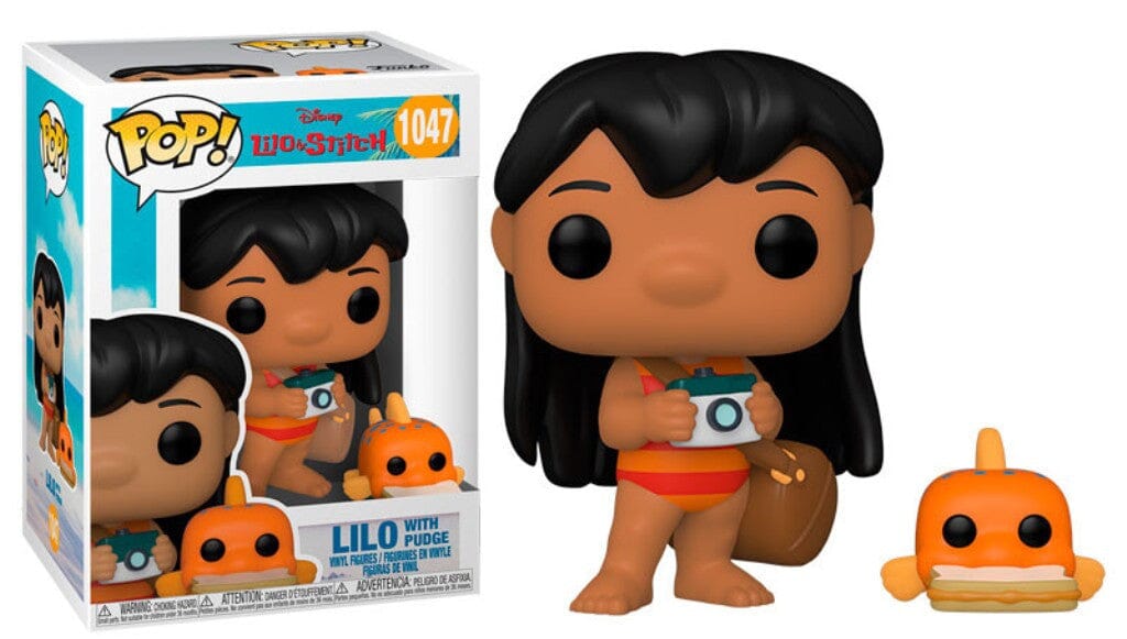 Disney Lilo & Stitch Lilo with Pudge Funko Pop! #1047 - Undiscovered Realm