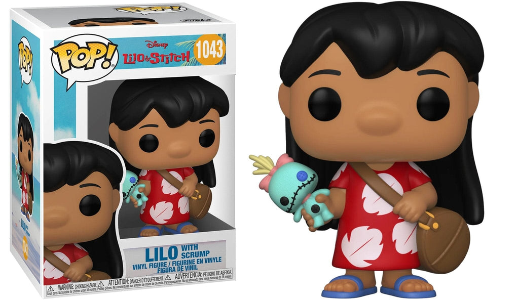 Disney Lilo & Stitch Lilo with Scrump Funko Pop! #1043 - Undiscovered Realm
