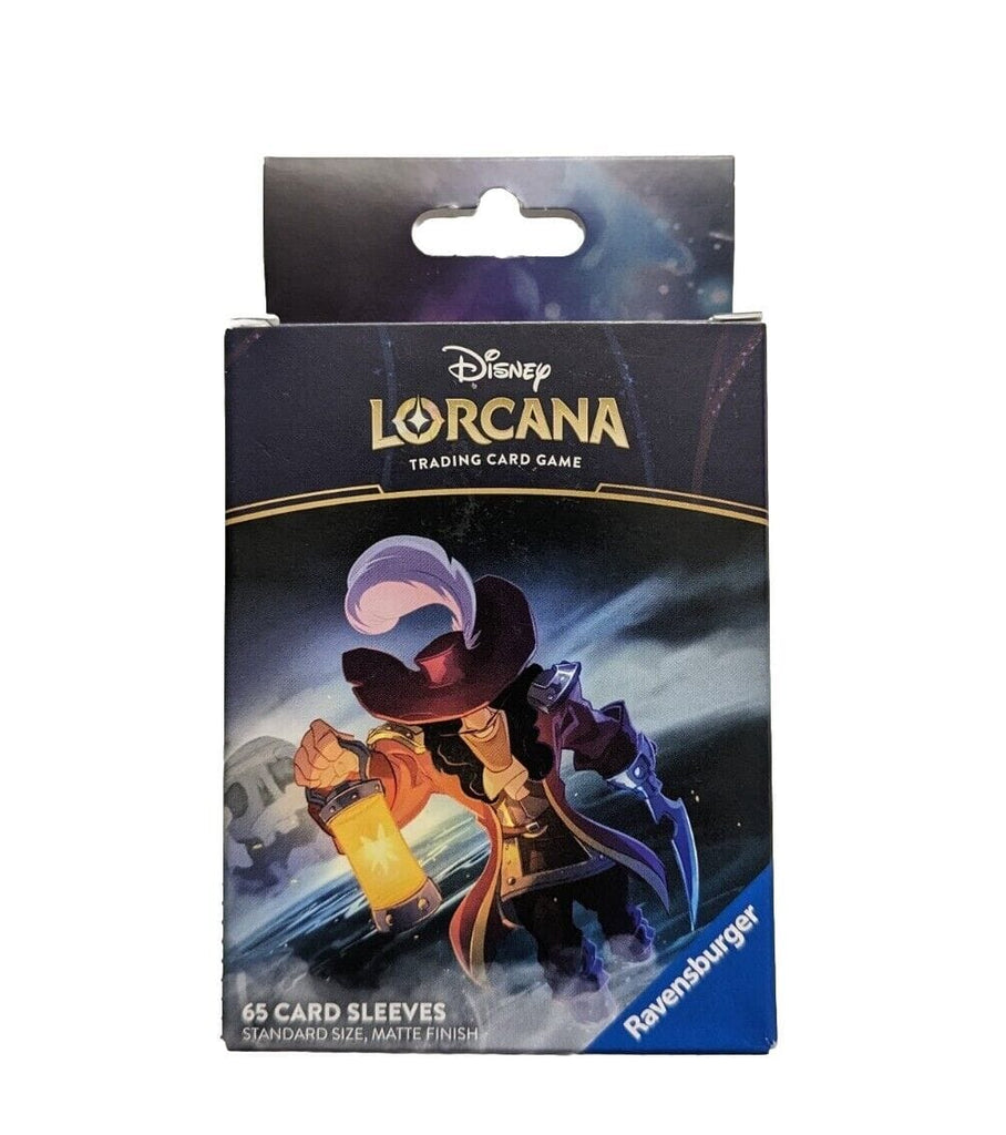 Disney Lorcana Card Sleeves - Captain Hook (65-Pack) - Undiscovered Realm